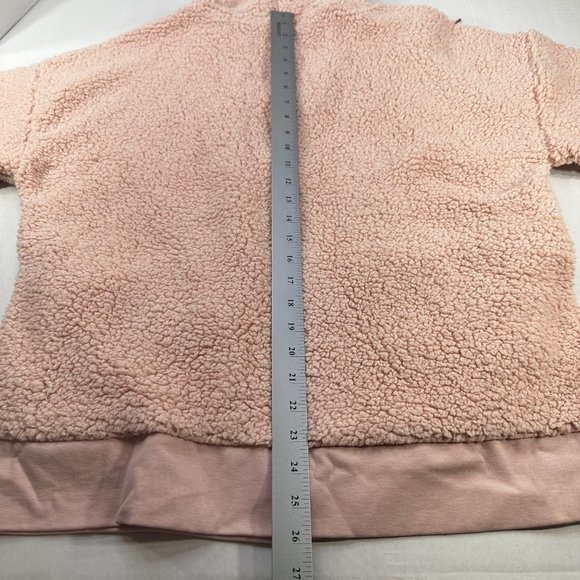 Champion C9 Women's Size Large Jacket Hooded Sherpa Full Zip Closure Pink New - Picture 13 of 16